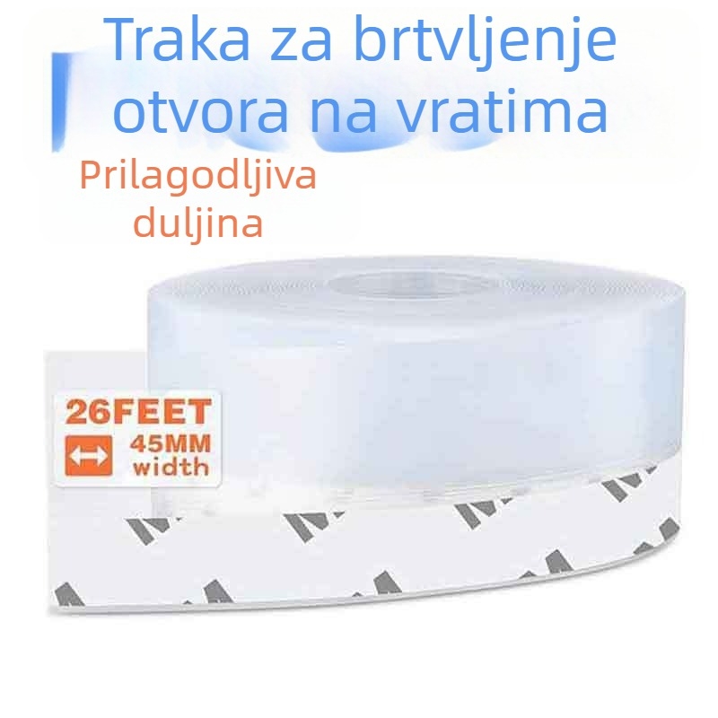 TPE traka za brtvljenje vrata i prozora – brtva za donji dio vrata i praznine između stakla