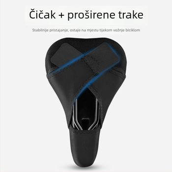 Navlaka za sjedište bicikla od silikona, debela i izuzetno mekana, s brzo otpuštanje, za MTB