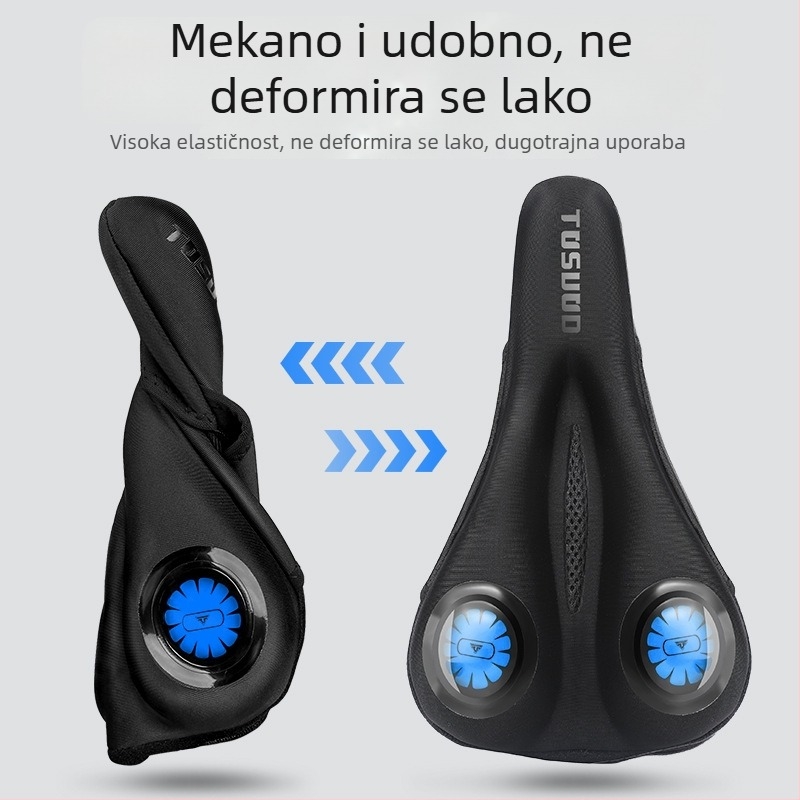 Navlaka za sjedište bicikla od silikona, debela i izuzetno mekana, s brzo otpuštanje, za MTB