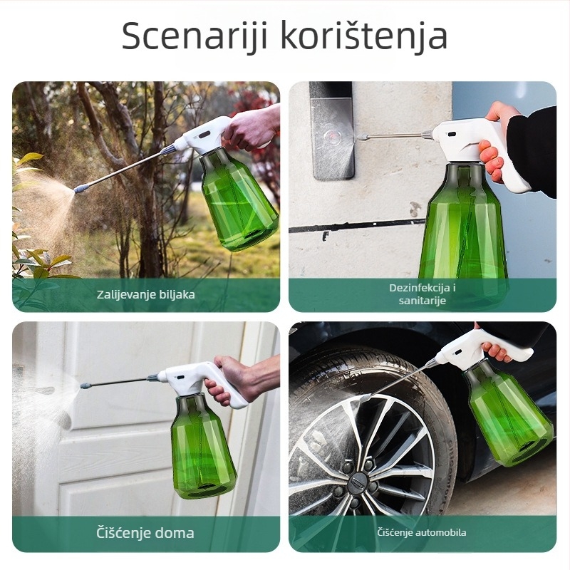 Električna raspršivačka posuda za vrt i zalijevanje