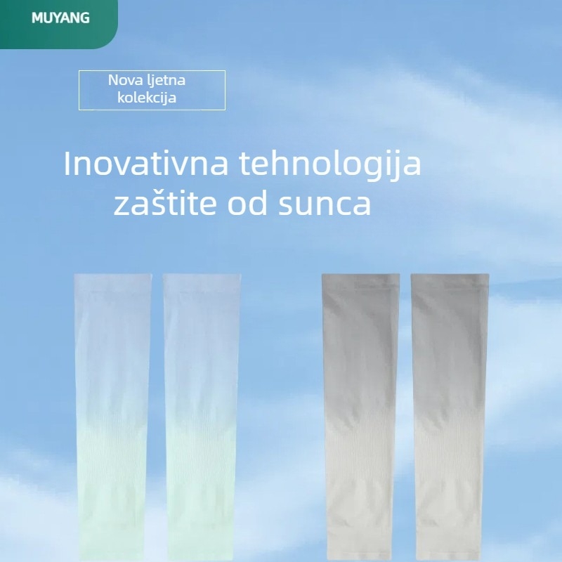 Dječji gradijentni ledeni rukavi za zaštitu od sunca i komaraca, unisex za ljeto UPF50+