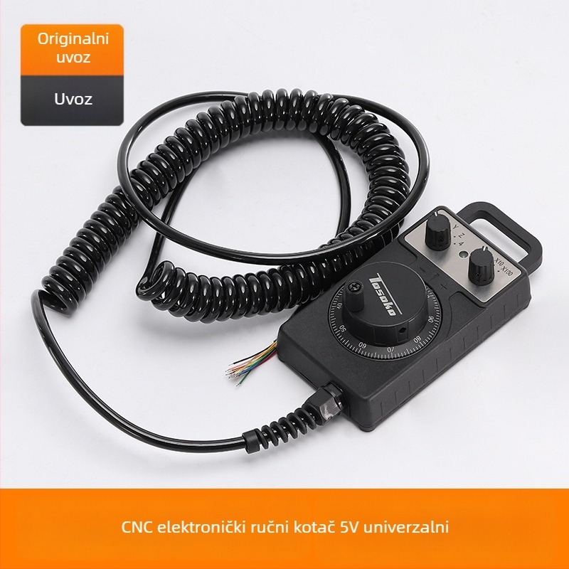 CNC centar za obradu s ručnim kolutom upravljačem i elektroničkim impulsnim generatorom za graviranje strojeva