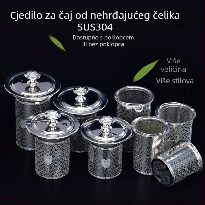 Filter za čaj od 304 nehrđajućeg čelika za čajnik, infuzor, klasični model