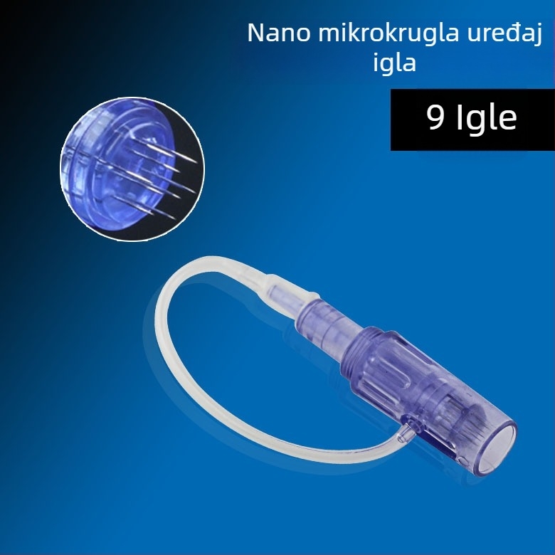 Električni microneedling uređaj s nano iglama 3D5D i vodnom infuzijom — rezervni potrošni dijelovi