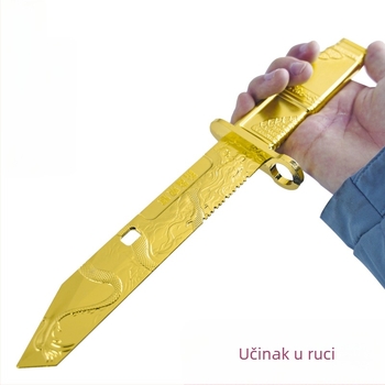 Delta Force Model zuba zmaja, letajući zmaj među oblacima, metalna ukrasna figura, 22 cm ili 30 cm