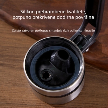Kuhinjski set boca za ulje i umake: boca za ulje, boca za sojin umak i velika staklena boca octa, posuda za začine