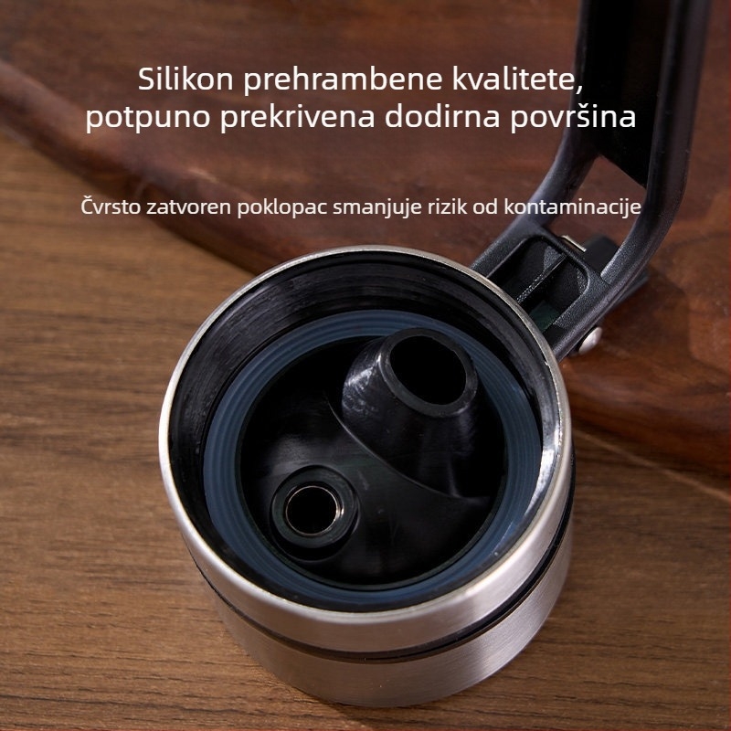 Kuhinjski set boca za ulje i umake: boca za ulje, boca za sojin umak i velika staklena boca octa, posuda za začine