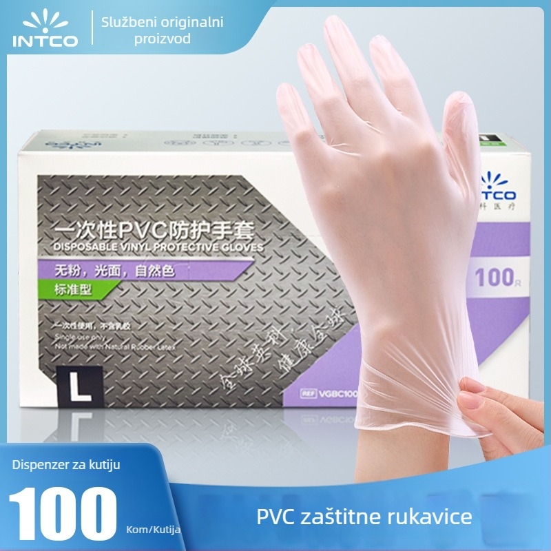 PVC rukavice za jednokratnu upotrebu, prehrambena kvaliteta – kuhinja, catering, pečenje, čišćenje, industrijska zaštita, otporne na habanje