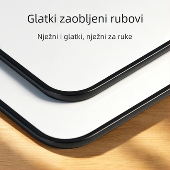 Magnetska ručna dvostruka bijela tablica, izbrisiva, za livestream i kućne bilješke