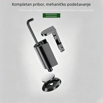 Magnetni vrata stopper bez bušenja, nevidljivi podni držač vrata, protiv sudara, tih, otporan na vjetar, za drvena vrata, unutarnja vrata i vrata kupaonice