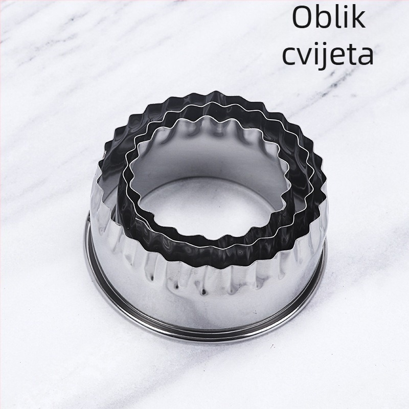 Set za knedle od 304 otporne čelika – ručni komplet s višestrukim alatima za tijesto