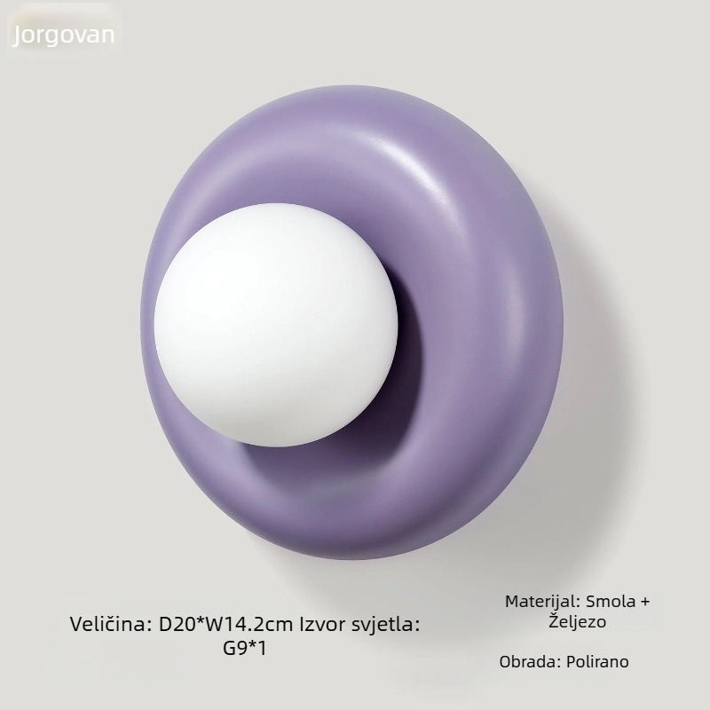 Pastoralni stil drvena zidna lampa s ukrasnim drvom, vintage krem završna obrada, pogodno za hodnik, dnevni boravak, spavaću sobu i predsoblje – ambijentalno svjetlo