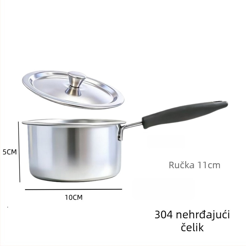Inox mini lonac za taljenje voska i grijanje mlijeka