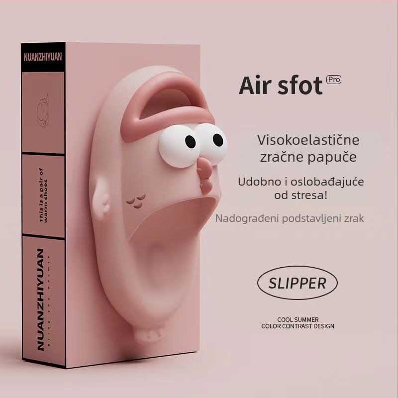 Unisex ljetne sandale s motivom ribe, protuklizne, za kuću i van, novi stil 2025