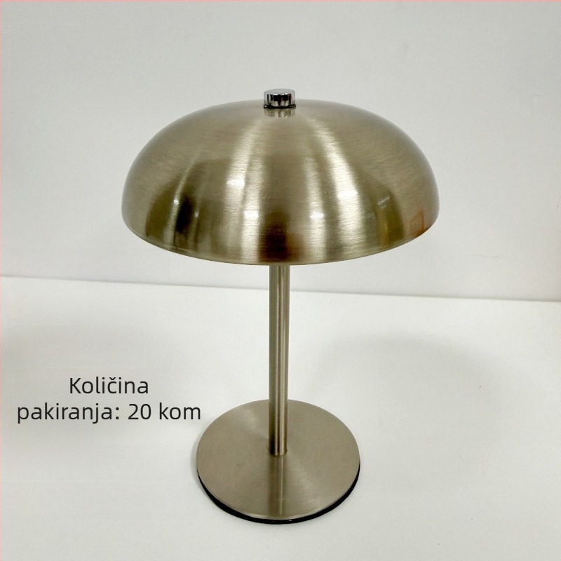Lampe stolić u obliku gljive s USB punjenjem, moderni minimalistički dizajn, noćna svjetiljka za spavaću sobu ili hotel, dekorativna lampa za bar
