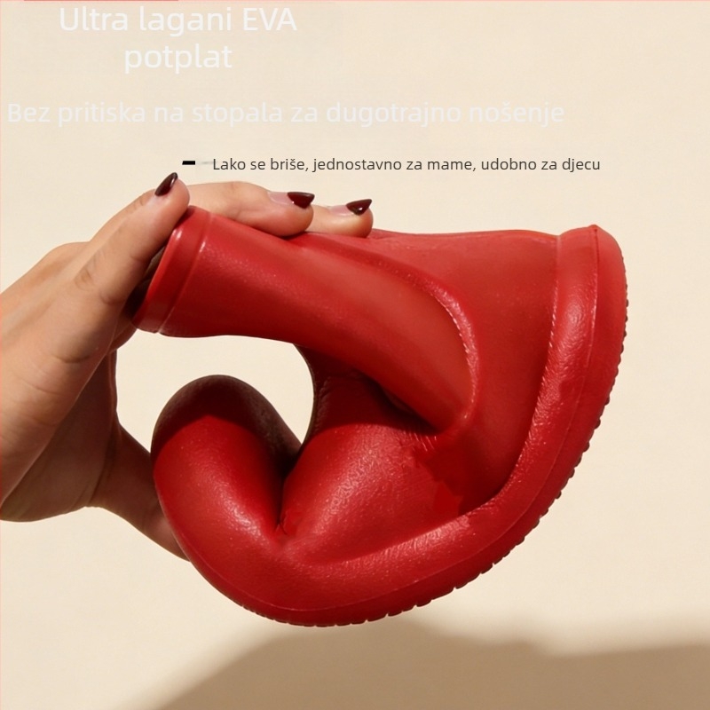 Dječje EVA čizme za kišu s crtanim uzorom – vodootporne, unisex, za sve sezone