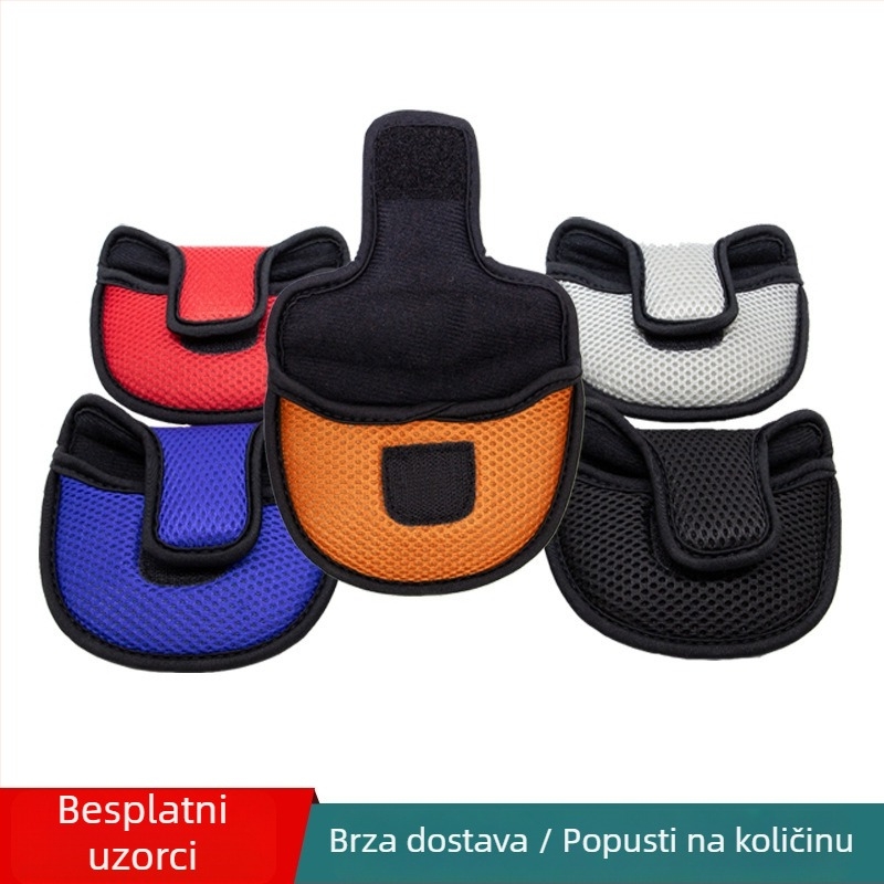 Set mrežastih poklopaca za glavu golfa, polukružni poklopci za putter