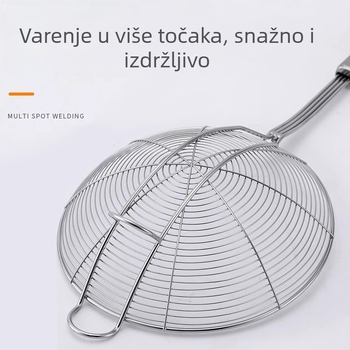 Nehrđajući čelični lonac za goveđi hot pot s filtracijom, s kukom za vješanje, protuklizna i zaštita od opeklina