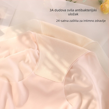Plus veličine žensko donje rublje, 10D Ice Silk, srednji pojas, antibakterijsko, kontrola trbuha, prozračan, nevidljivo ispod odjeće, lagano