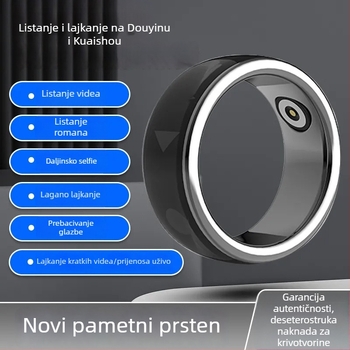 Novi pametni prsten sa Bluetooth selfie funkcijom, bežično upravljanje videom i prebacivanje stranica za elektroničke knjige