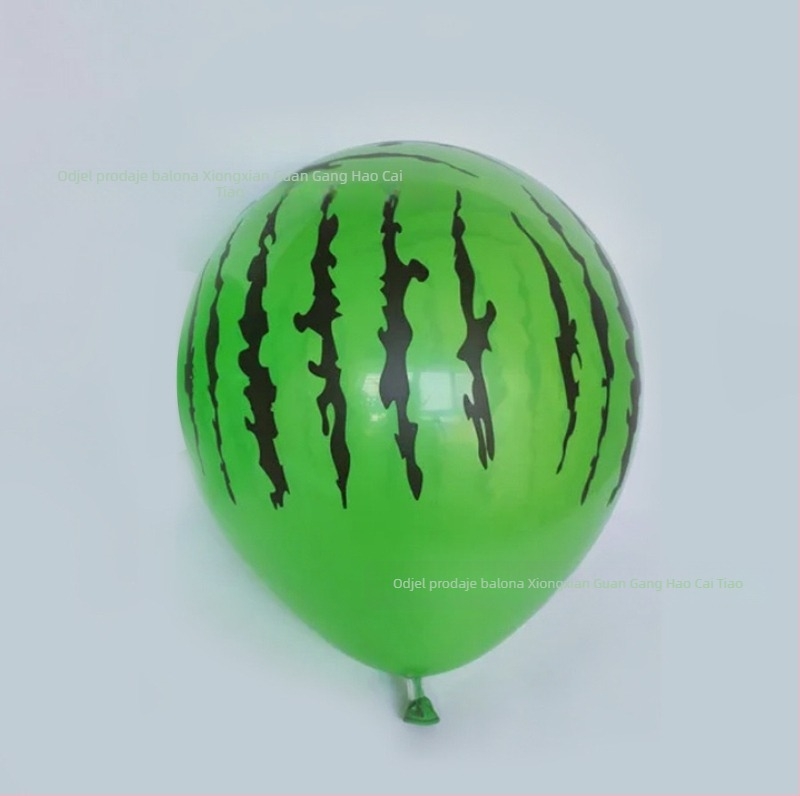 12-inčni latex balon s motivom jagode za djecu - voćni dizajn, igračka