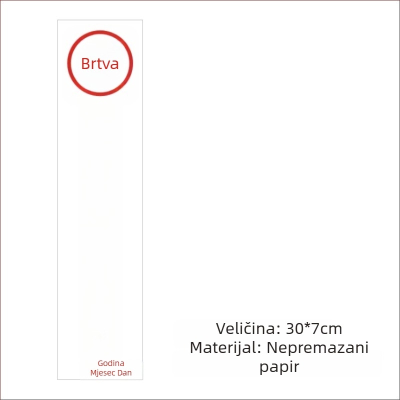 Naljepnice za brtvljenje ormarića hidranta i kartice za inspekciju opreme za gašenje