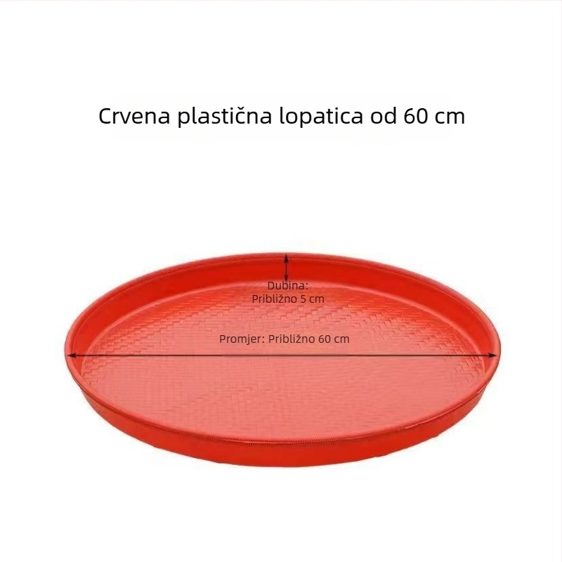 Kružna velika plastična cjedilo za kućnu upotrebu – fino prosijavanje brašna i riže, cjedilo za tjesteninu, višenamjensko cjedilo za sušenje