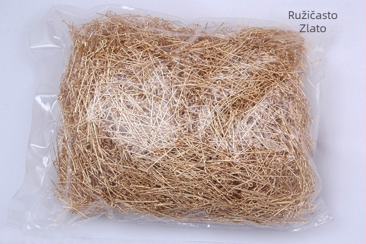 Igla za perle s devet igala, s velikim vrhovima, za izradu nakita DIY, ručno izrađeni viseći prsteni i konektori za perle