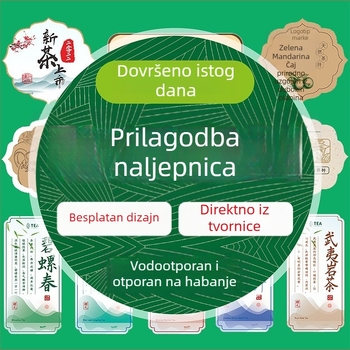 Prilagođene samoljepljive naljepnice za brtvljenje, etikete za odjeću, oznake, pakiranje i tiskanje kozmetike