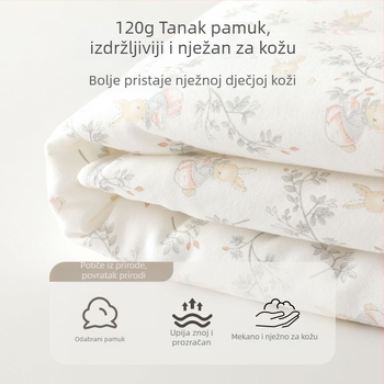 Zavijanje za novorođenče, 120 g, 100% pamuk, životinjski uzorak