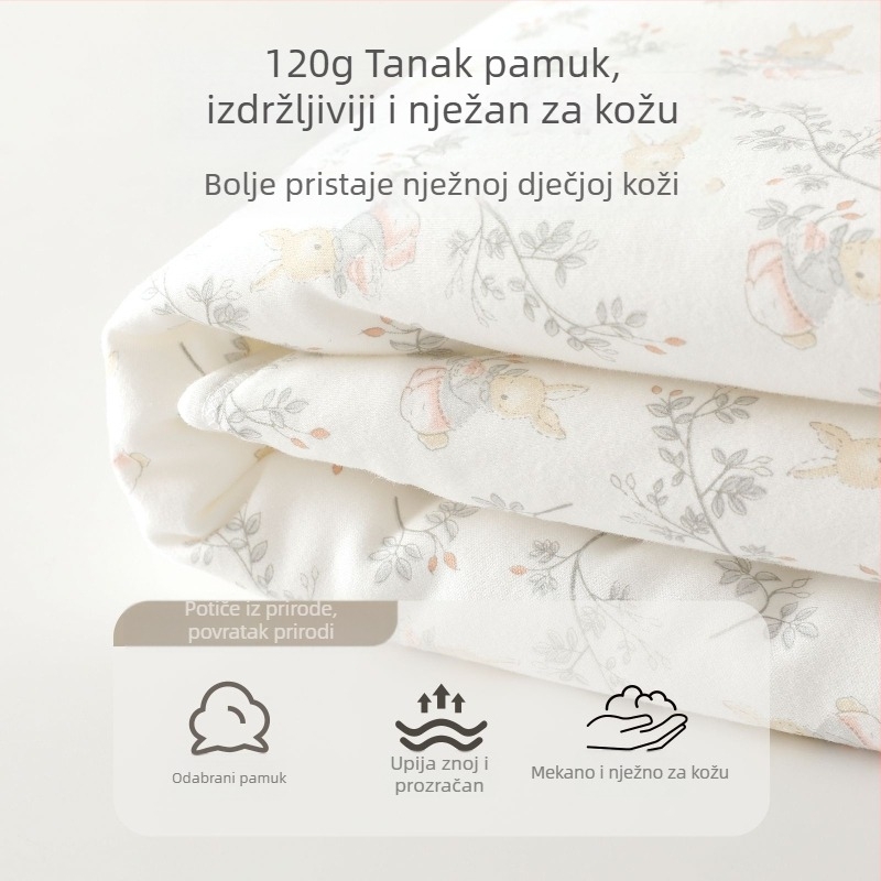 Zavijanje za novorođenče, 120 g, 100% pamuk, životinjski uzorak