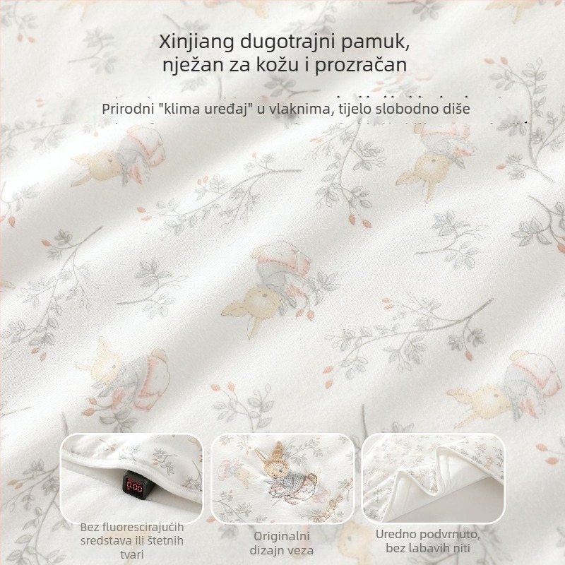Zavijanje za novorođenče, 120 g, 100% pamuk, životinjski uzorak