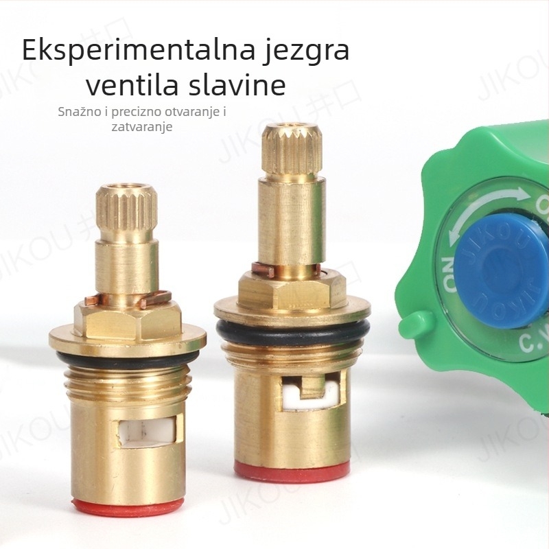 JIKOU laboratorijska slavina s jezgrom ventila, trostruk izlaz vode i dodaci s ručnim kotačićem