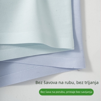 Lanjing muške tinejdžerske gaćice od modal vlakna, prozračne, antibakterijske, udobne, srednje visine struka, pleteni materijal, jednobojne