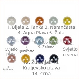 8,5 cm polukružni reljef lotus okvir za novčanik - DIY komplet materijala