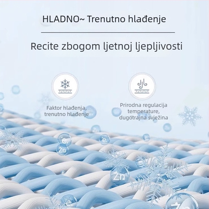 Ice Silk ljetne posteljine za krevet, hlađenje, zaštita madraca, potpuno pokrivanje protiv klizanja, set posteljine, 2025 novi model