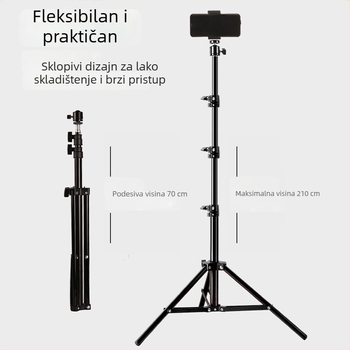 Jiale Sheng mobilni stativ za livestream, višenamjenski držač za telefon za snimanje na otvorenom