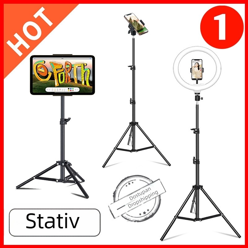 Jiale Sheng mobilni stativ za livestream, višenamjenski držač za telefon za snimanje na otvorenom