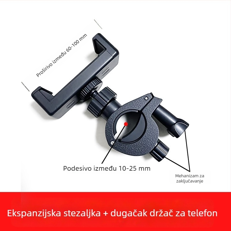 Jiale Sheng mobilni stativ za livestream, višenamjenski držač za telefon za snimanje na otvorenom