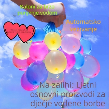 Male vodene balončiće za djecu, brzo punjenje, ljetne igre na otvorenom s vodom