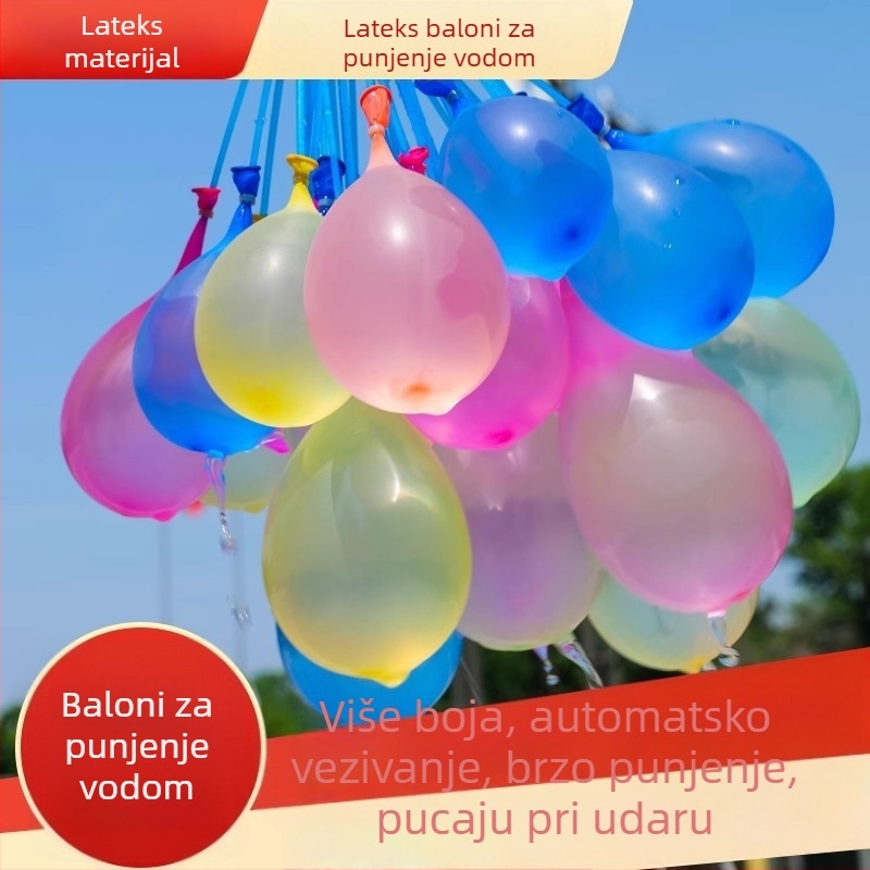 Male vodene balončiće za djecu, brzo punjenje, ljetne igre na otvorenom s vodom