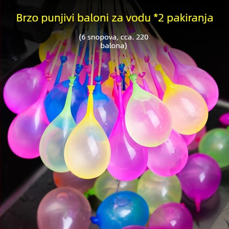 Male vodene balončiće za djecu, brzo punjenje, ljetne igre na otvorenom s vodom