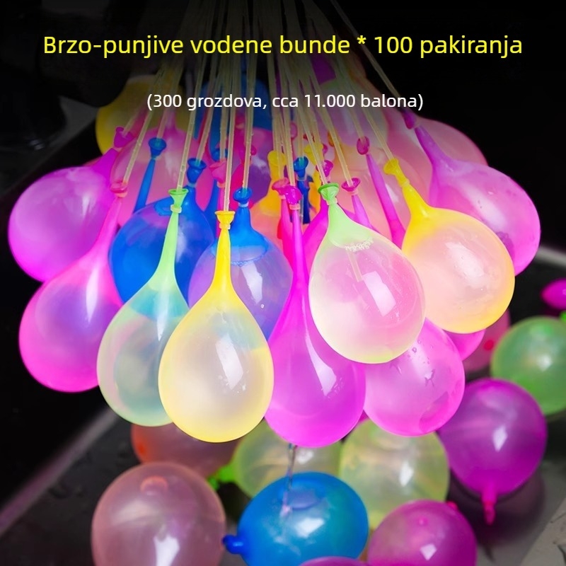 Male vodene balončiće za djecu, brzo punjenje, ljetne igre na otvorenom s vodom
