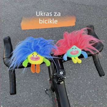 Privjesak za bicikl: čudovište s kobasnom ustima, ukras za cestovne i brdske bicikle
