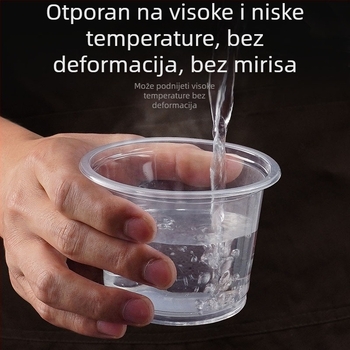 Jednokratna posuda za juhu za dostavu s poklopcem, nepropusna zdjela za juhu 250 ml/300 ml