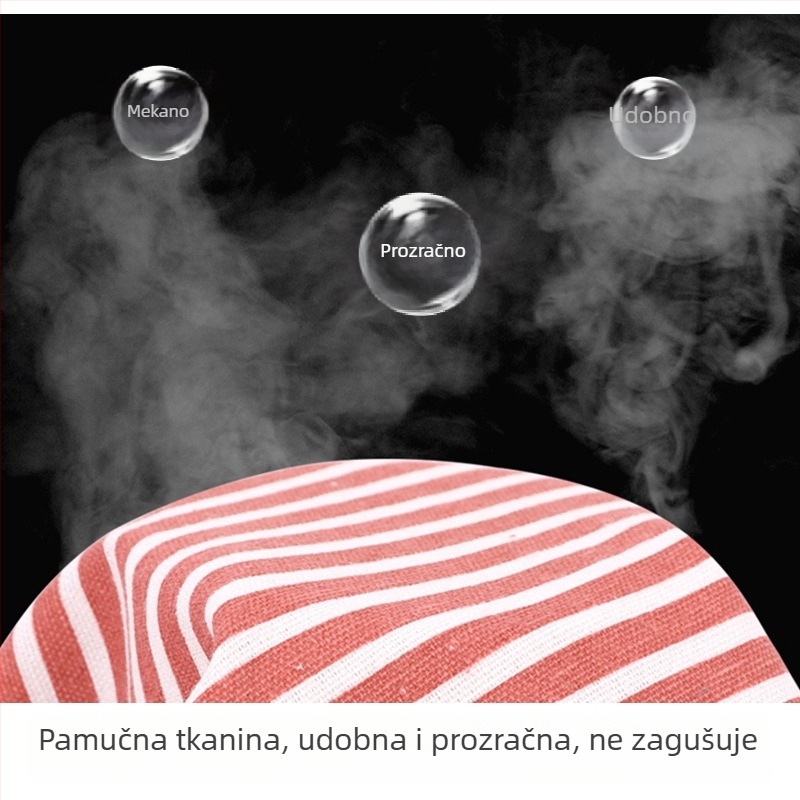 Qiantuo kuhinjski pregača 2026 novi model crvena, s trakama za vrat, prozračna, otporna na masnoće, za kućnu upotrebu