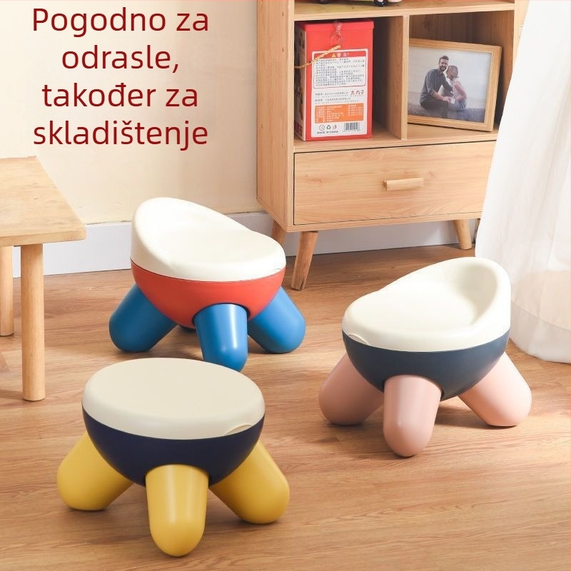 Višenamjenski stolić za pohranu za djecu, kućna uporaba, organizator igračaka i predmeta u dnevnom boravku i spavaćoj sobi