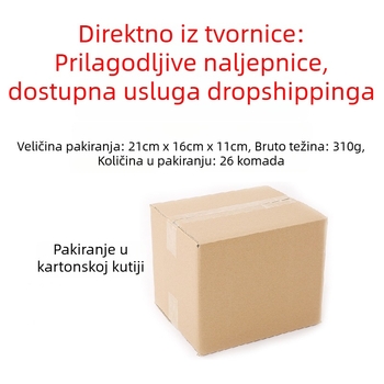 Kutija za maramice za zidnu ili stolnu montažu, s dizajnom građevinskih blokova, pogodna za dnevni boravak, kuhinju i kupaonicu