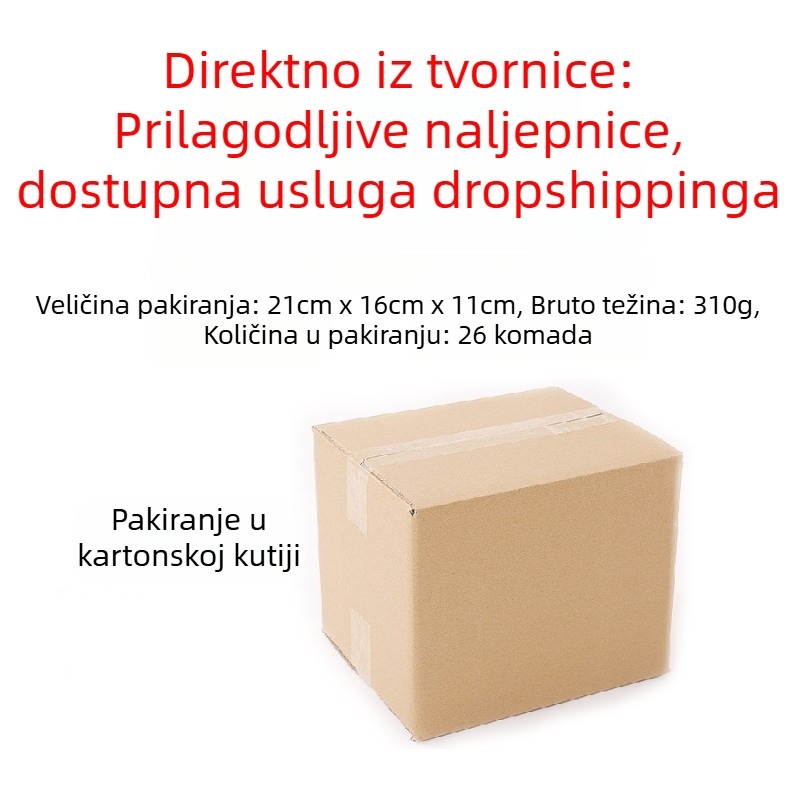 Kutija za maramice za zidnu ili stolnu montažu, s dizajnom građevinskih blokova, pogodna za dnevni boravak, kuhinju i kupaonicu