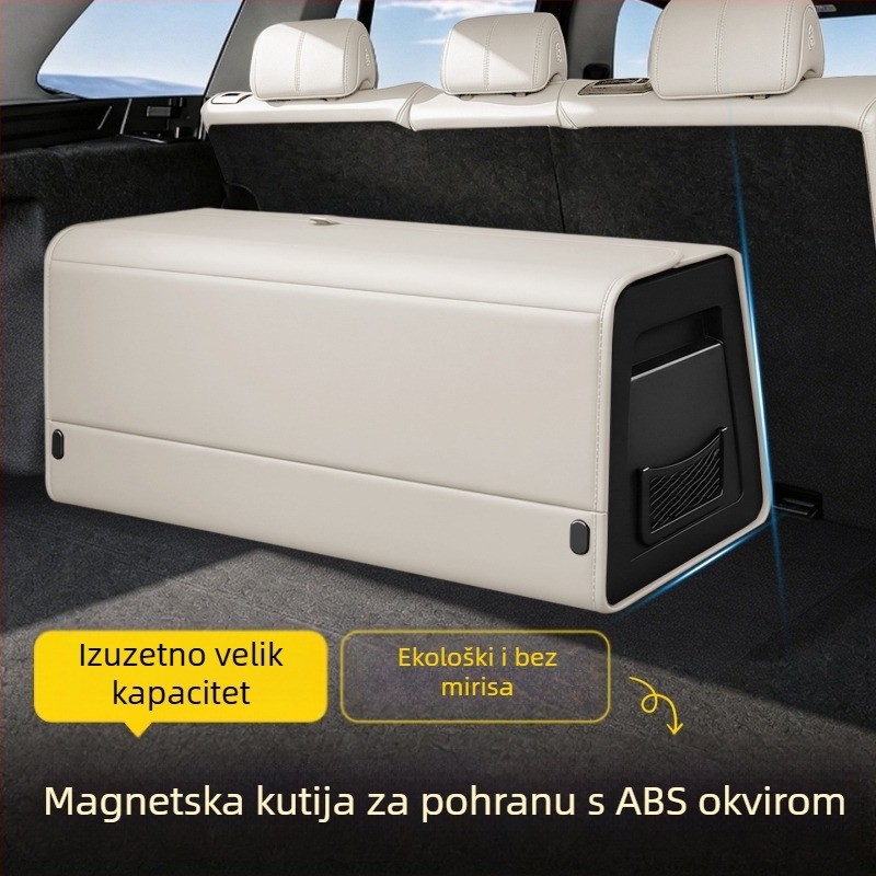 Kutija za skladištenje prtljažnika, namijenjena određenom automobilu, s magnetskim presavijanjem, ojačani ABS bočni paneli, višenamjenski organizator